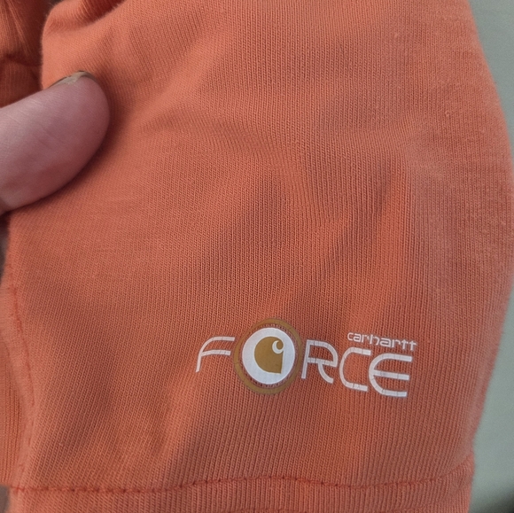 Women's Carhartt 1/4 Force Pullover - Picture 4 of 5